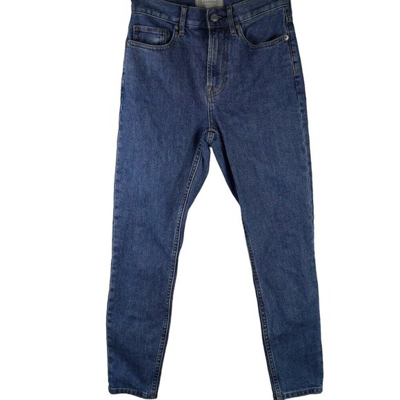 Everlane Womens The High Rise Skinny Jeans Size 24 Ankle - Picture 1 of 8